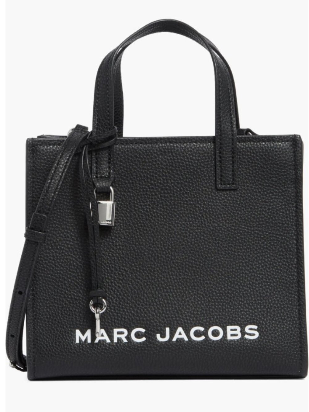 Marc Jacobs Mini Bold Grind Satchel Black Leather NWT